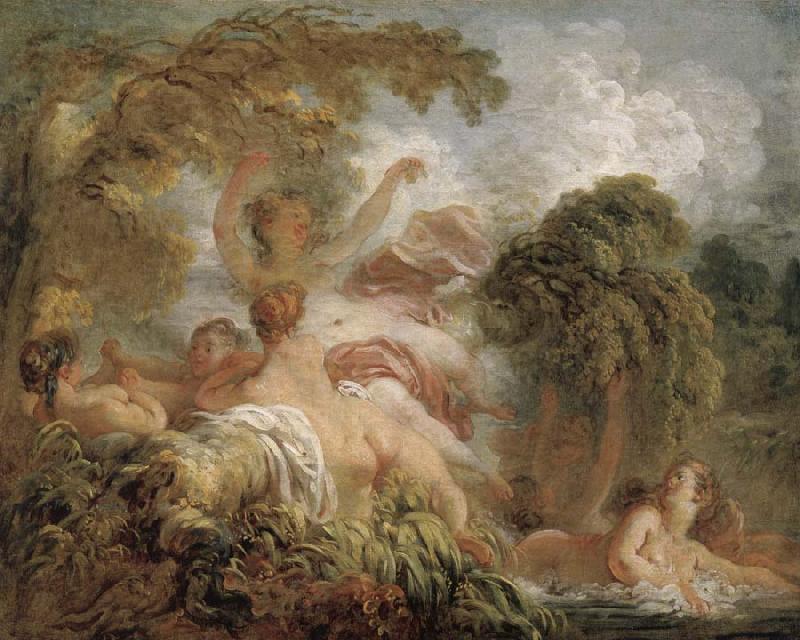 Jean-Honore Fragonard The Bathers oil painting picture